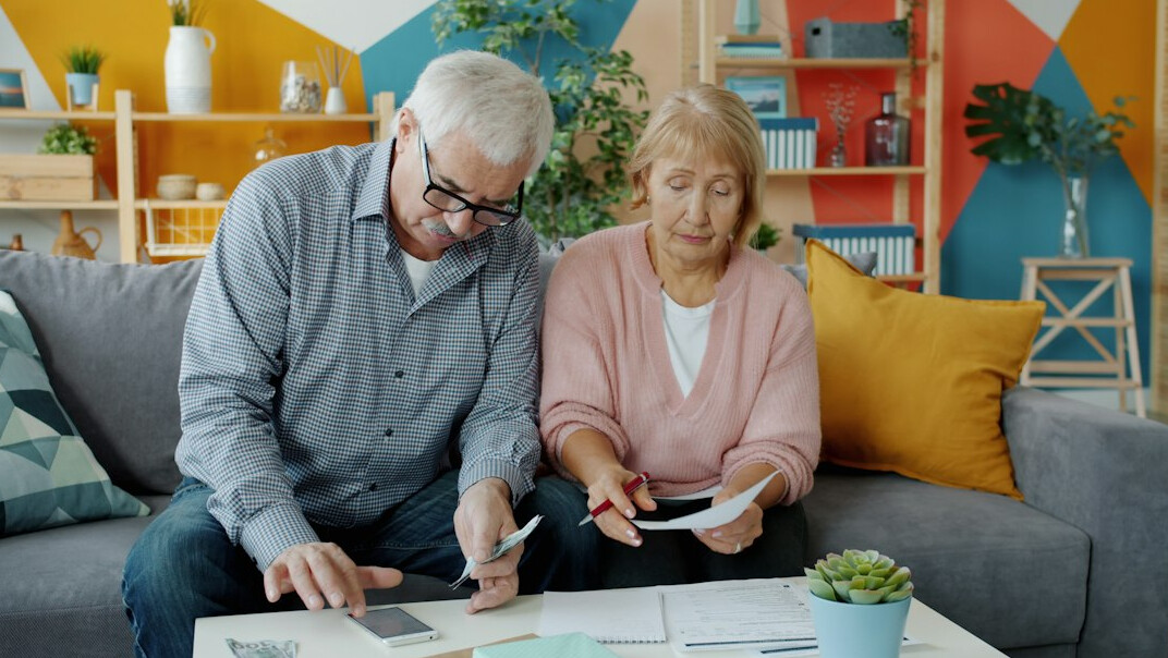senior couple health planning