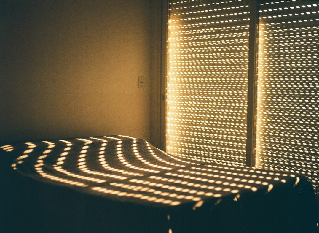 peaceful bedroom scene
