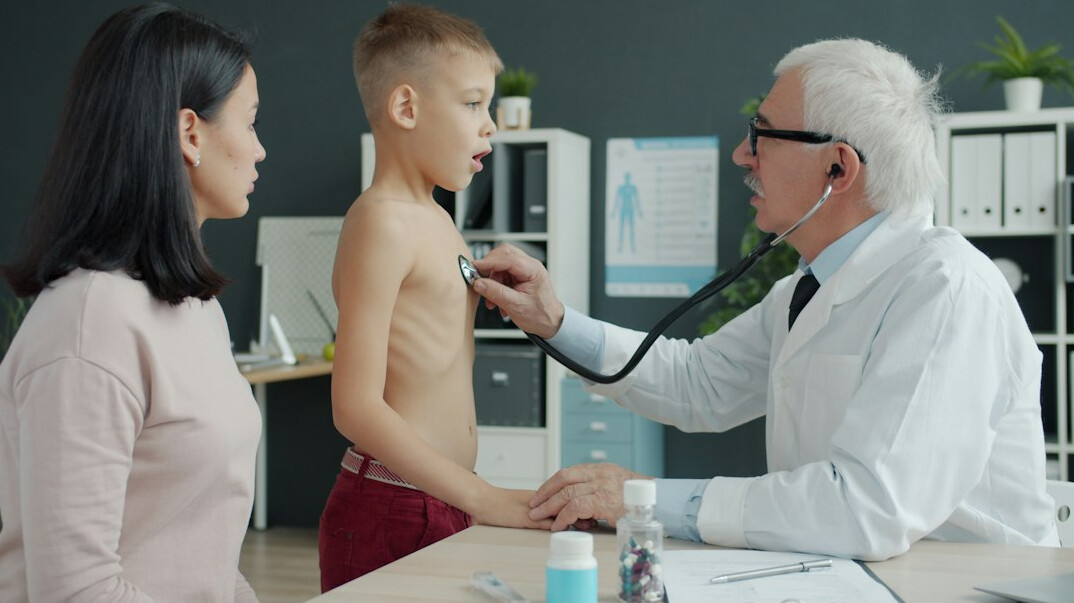 family with health insurance
